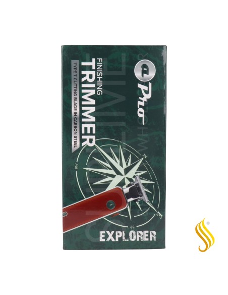 Albi Pro Maquina Acabados Y Barba Rojo Explorer (2837R)